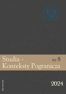Studia - Konteksty Pogranicza nr 8; ISSN 2543-6465; 159 str.