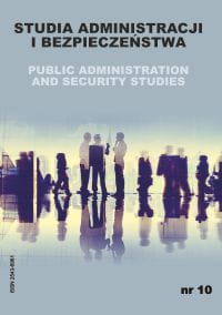 Studia Administracji i Bezpieczeństwa nr 10; ISSN 2543-6961