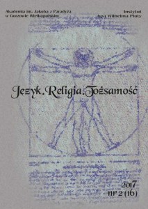 Język. Religia. Tożsamość, nr 2 (16); Grzegorz Cyran, Elżbieta Skorupska-Raczyńska (red.)