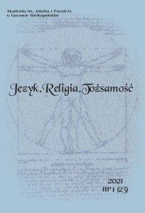 Język. Religia. Tożsamość nr 1(23) 2021