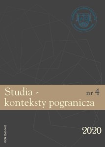 Studia - konteksty pogranicza nr 4