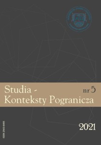 Studia - Konteksty Pogranicza nr 5; ISSN 2543-6465