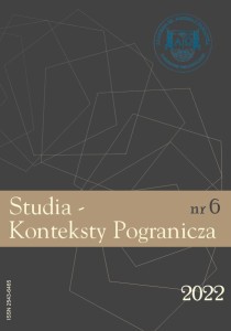 Studia - Konteksty Pogranicza nr 6; ISSN 2543-6465
