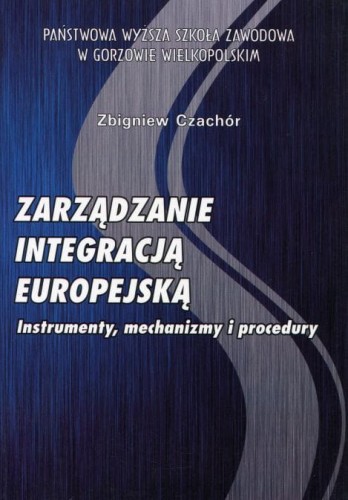 Zarządzanie integracją europejską - OKŁADKA2.jpg