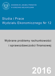 Studia i Prace Wydziału Ekonomicznego nr 12